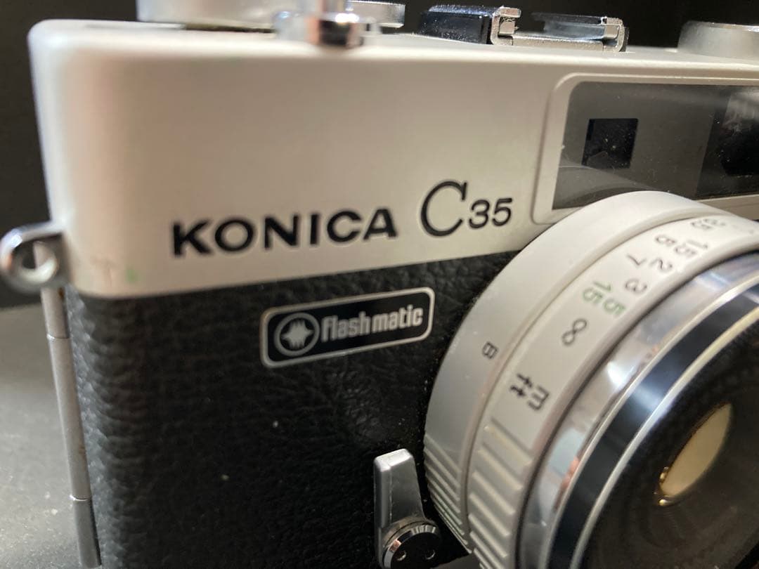 Konica C35 Flash maticフィルムカメラ