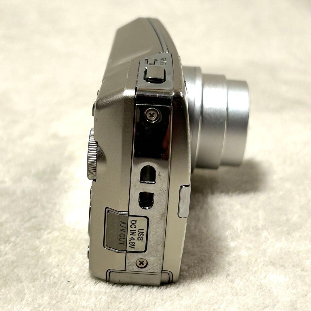 【美品 動作確認済】OLYMPUS オリンパス μ1000 シルバー 防水機能付