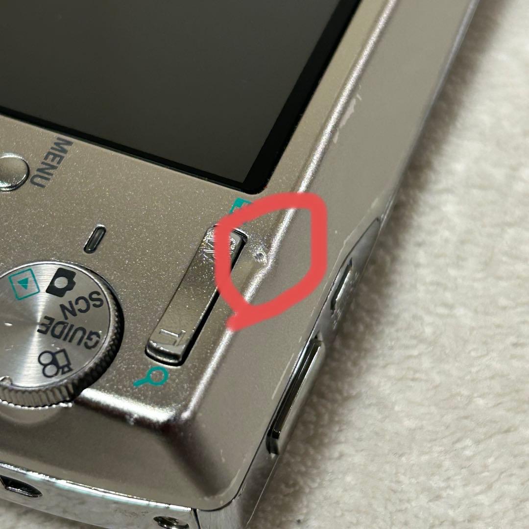 【美品 動作確認済】OLYMPUS オリンパス μ1000 シルバー 防水機能付