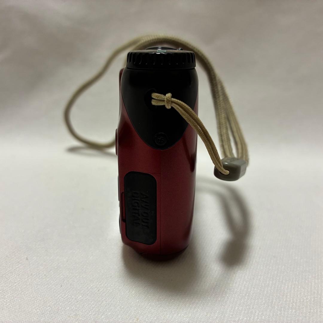 【動作品】Canon Power Shot A2200 レッド　デジカメ