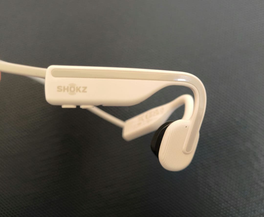 SHOKZ OPENMOVE ワイヤレス骨伝導ヘッドフォン 白