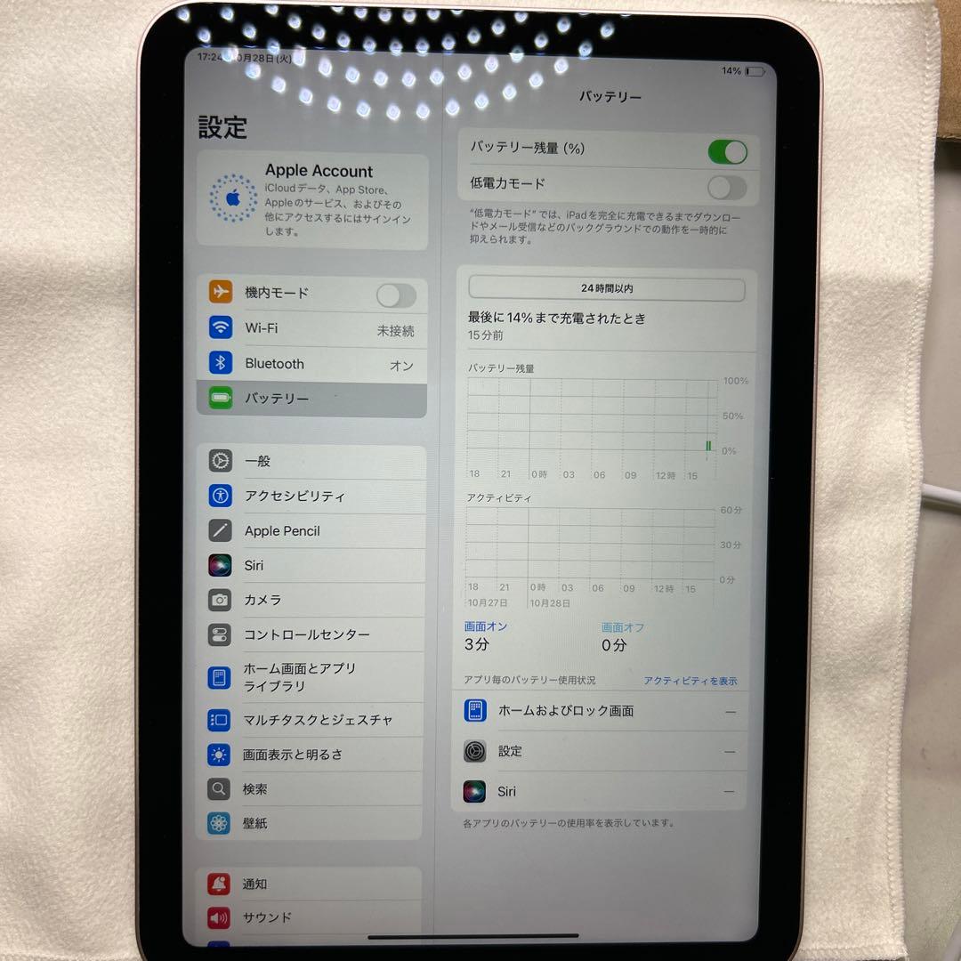 Apple iPad mini 第6世代　64GB ピンク本体