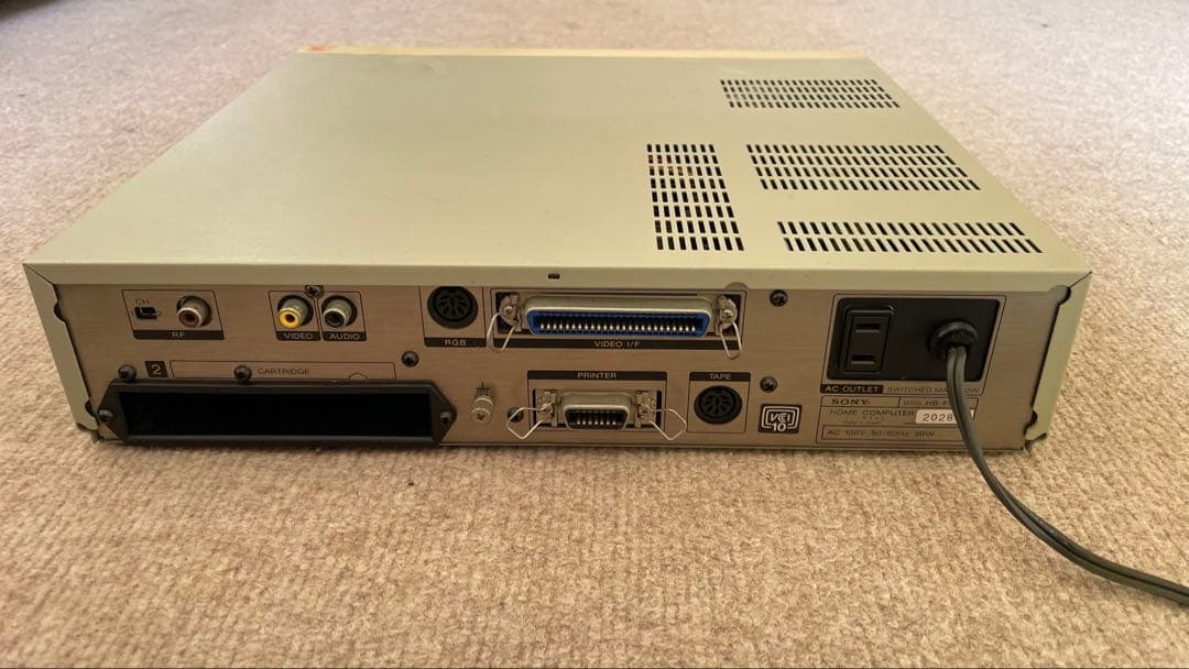 SONY ソニーHITBIt HB-F900 MSX2 本体