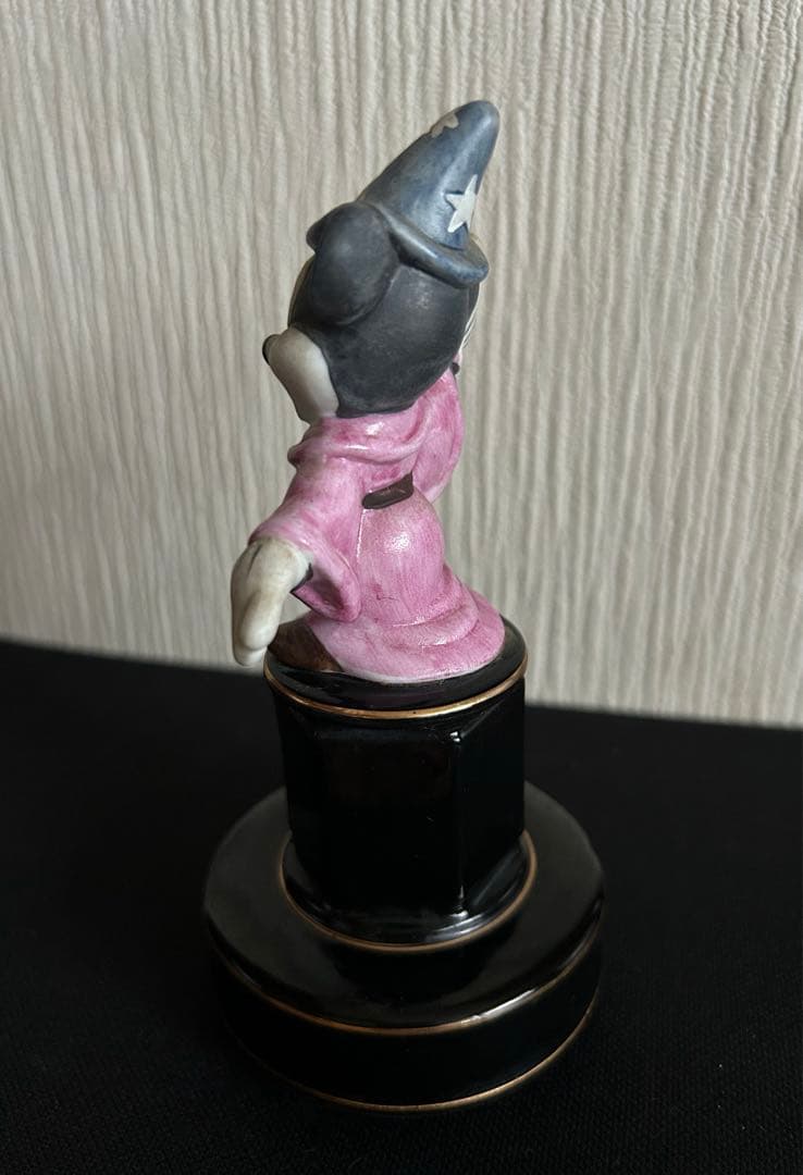 80s オルゴール　ディズニーランド　ミッキー マウス　スモールワールド　陶器製