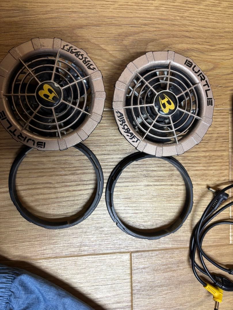 バートル12v空調服、バッテリー、ファンフルセット