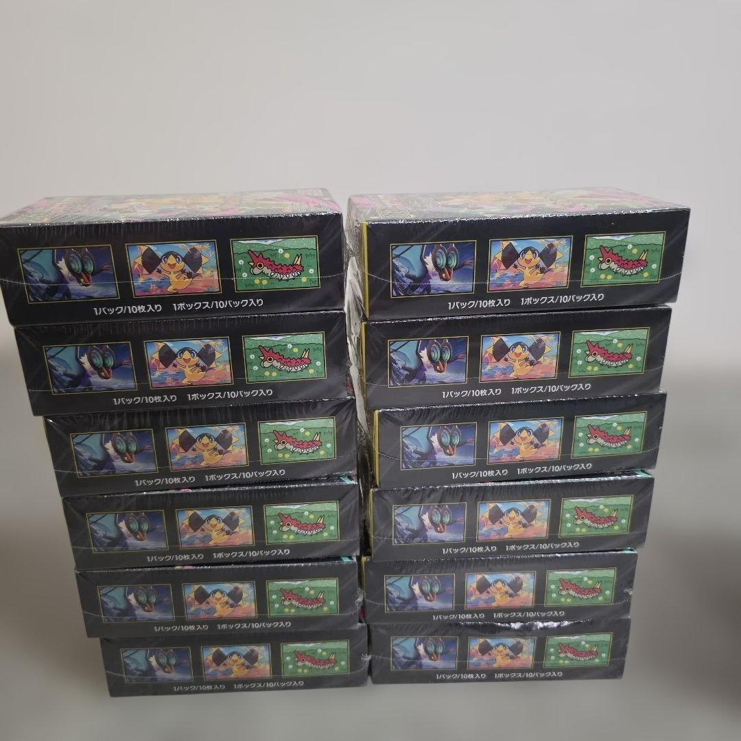 ポケモンカードメガドリーム×12BOX ニンジャスピナー×6BOXシュリンク付き