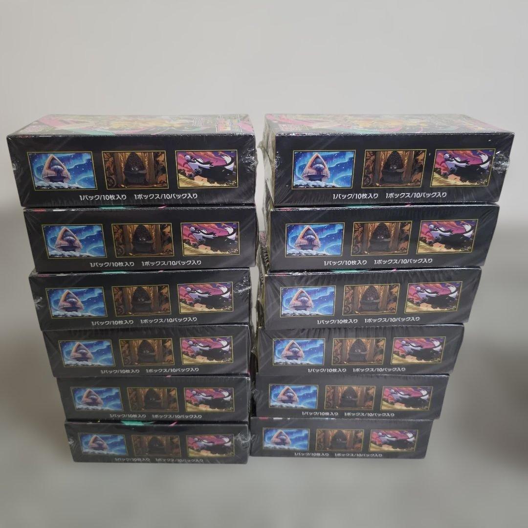 ポケモンカードメガドリーム×12BOX ニンジャスピナー×6BOXシュリンク付き