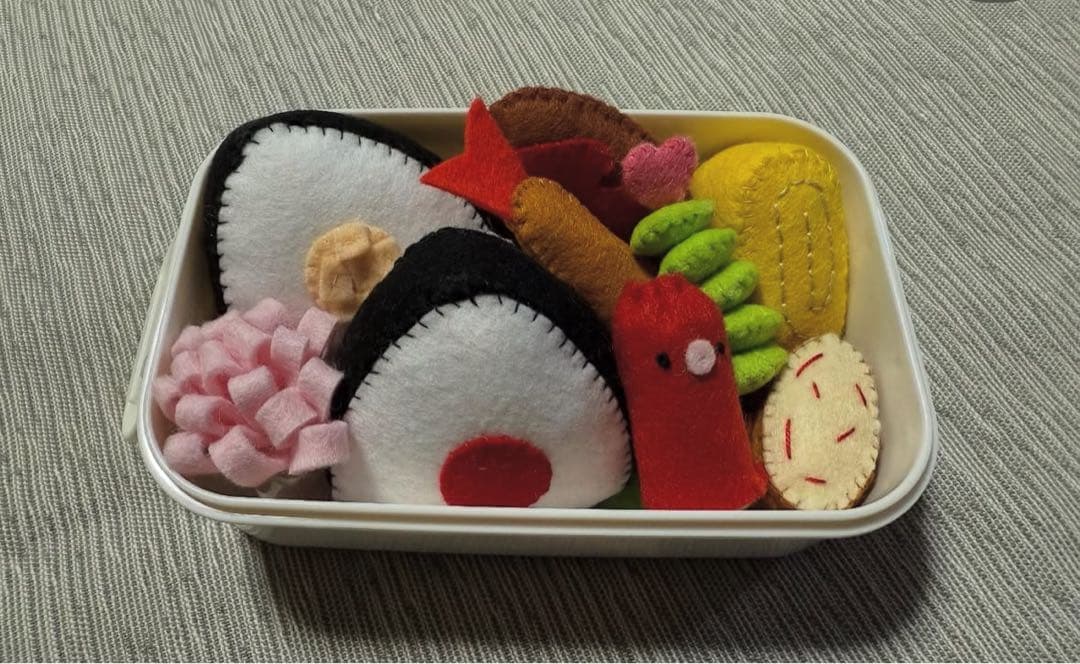 フェルト製食べ物おもちゃセット