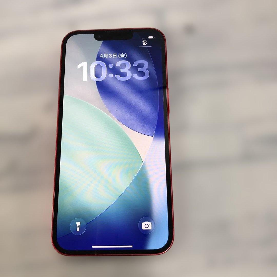 k1282 iPhone14 128GB レッド