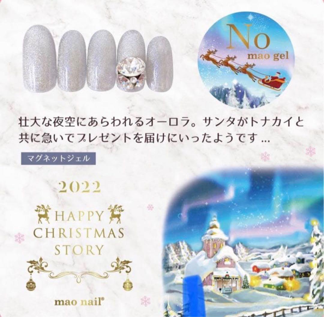 maonail クリスマスコフレ2022 付属品＆ニット帽付