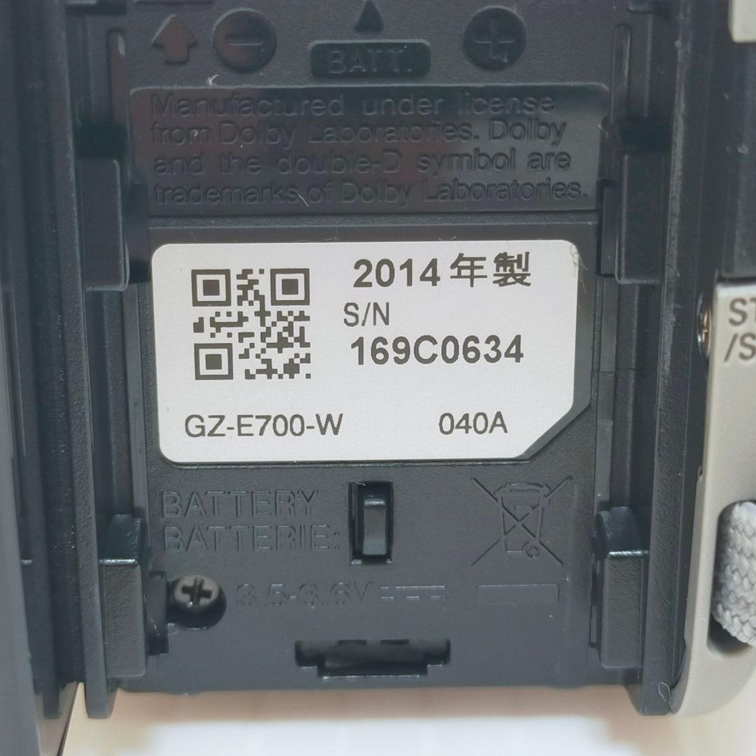JVC GZ-E700-W ビデオカメラ