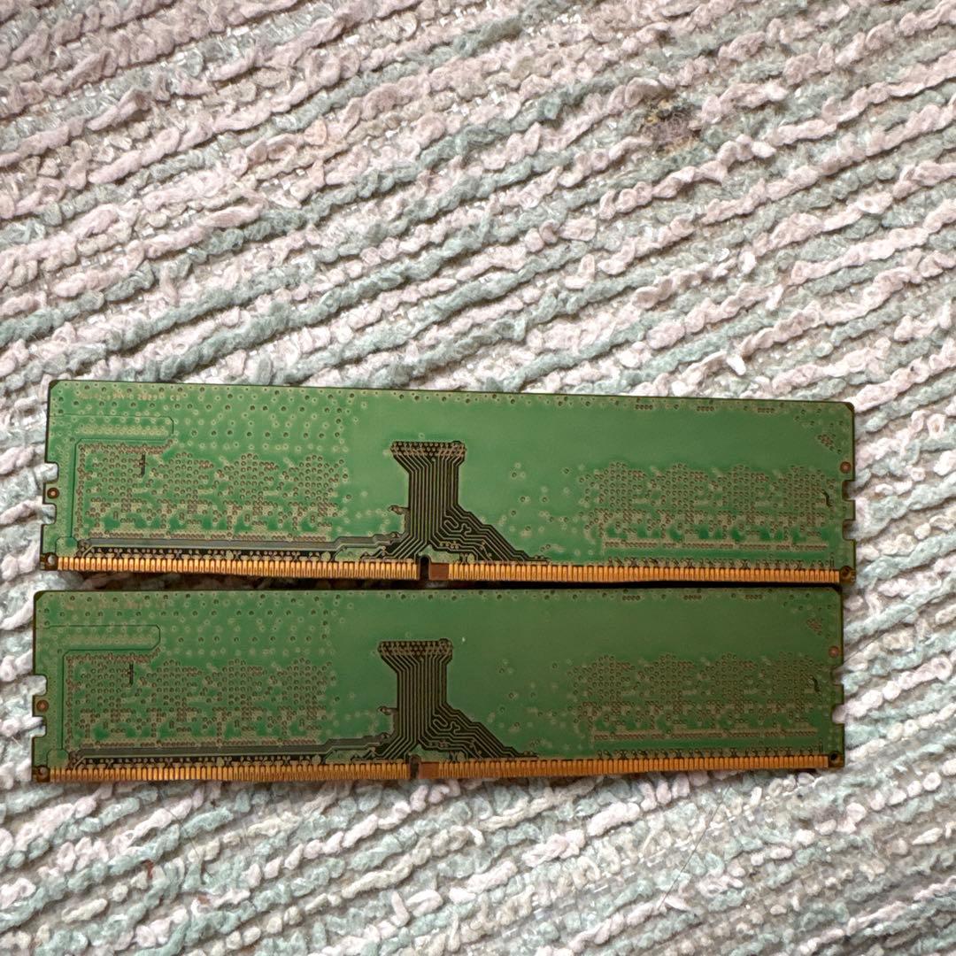 Samsung DDR4 8GB メモリ 2枚(16G)2400MHz