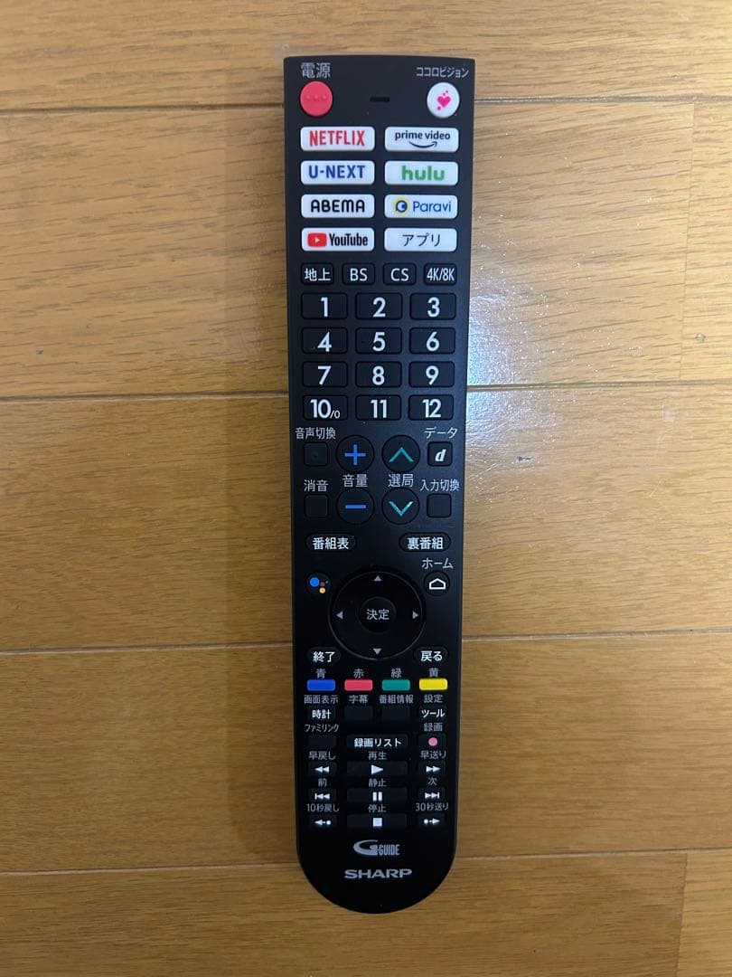 【ジャンク】SHARP 65インチ液晶8T-C65DX1 2022年