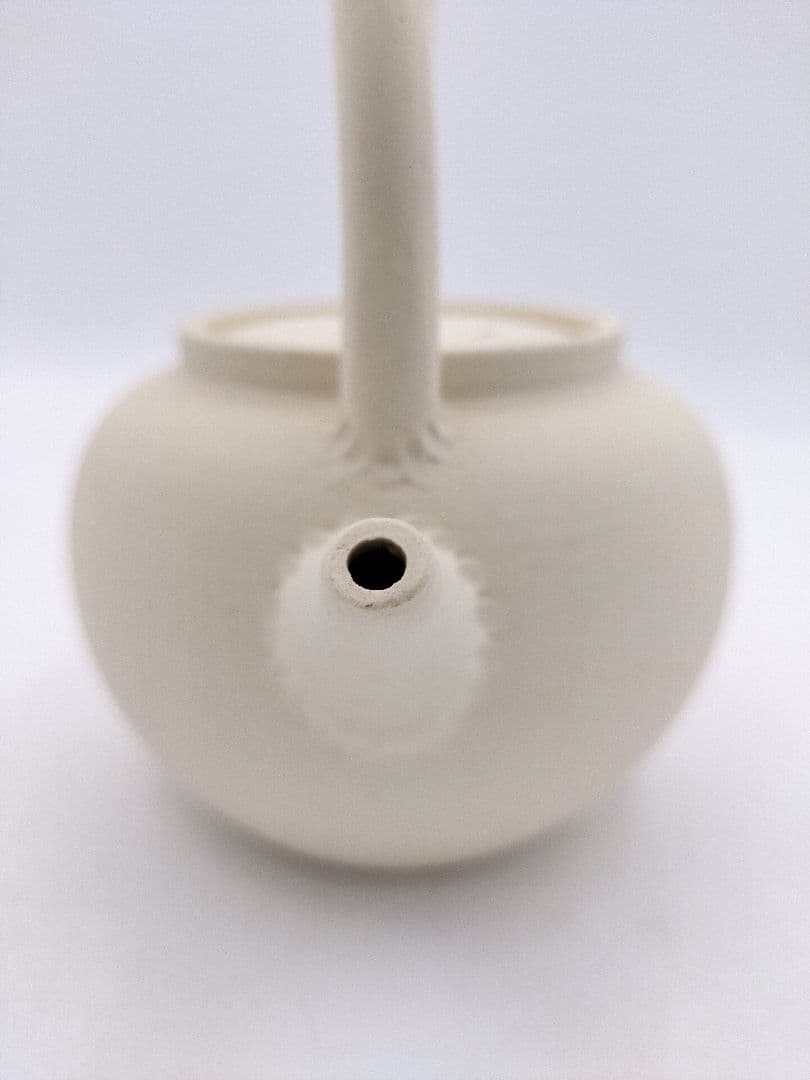 d155【新品・未使用】煎茶 上手 ボーフラ 東岳作 紙箱 煎茶道具