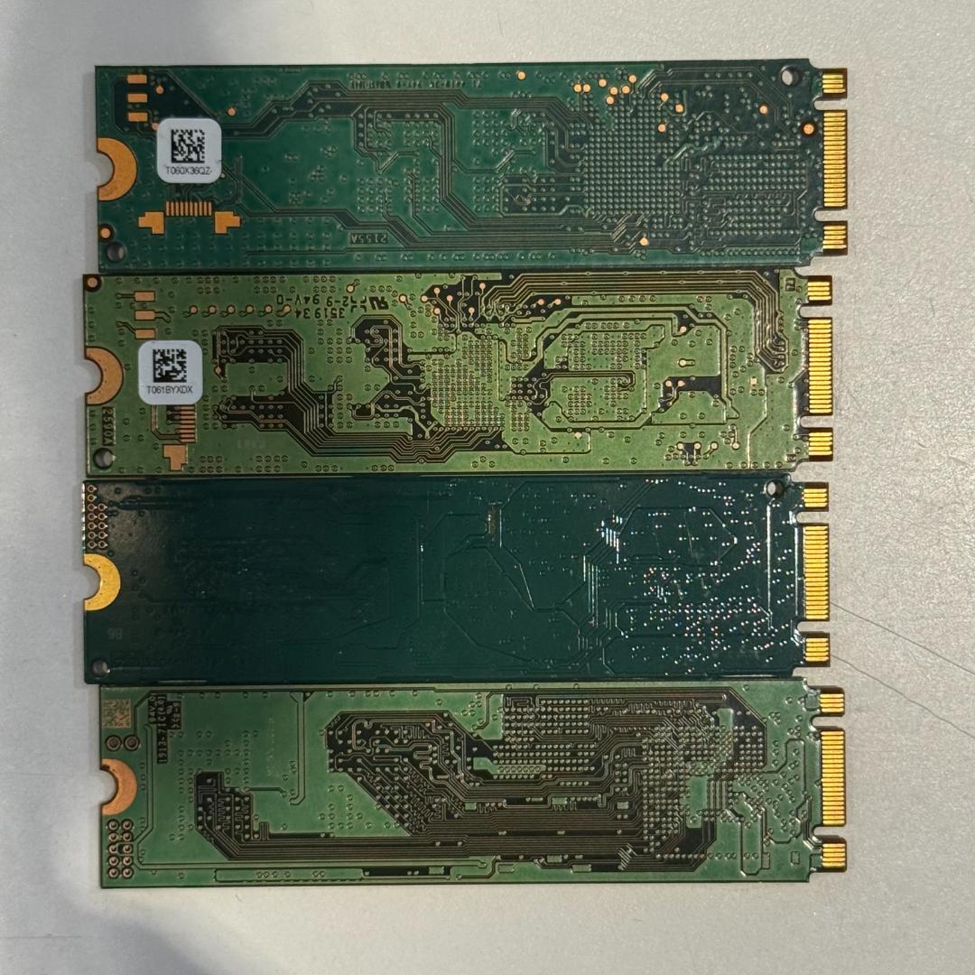 M.2 SATA SSD 256GB 4点 まとめ売り　データ消去済　動作確認済