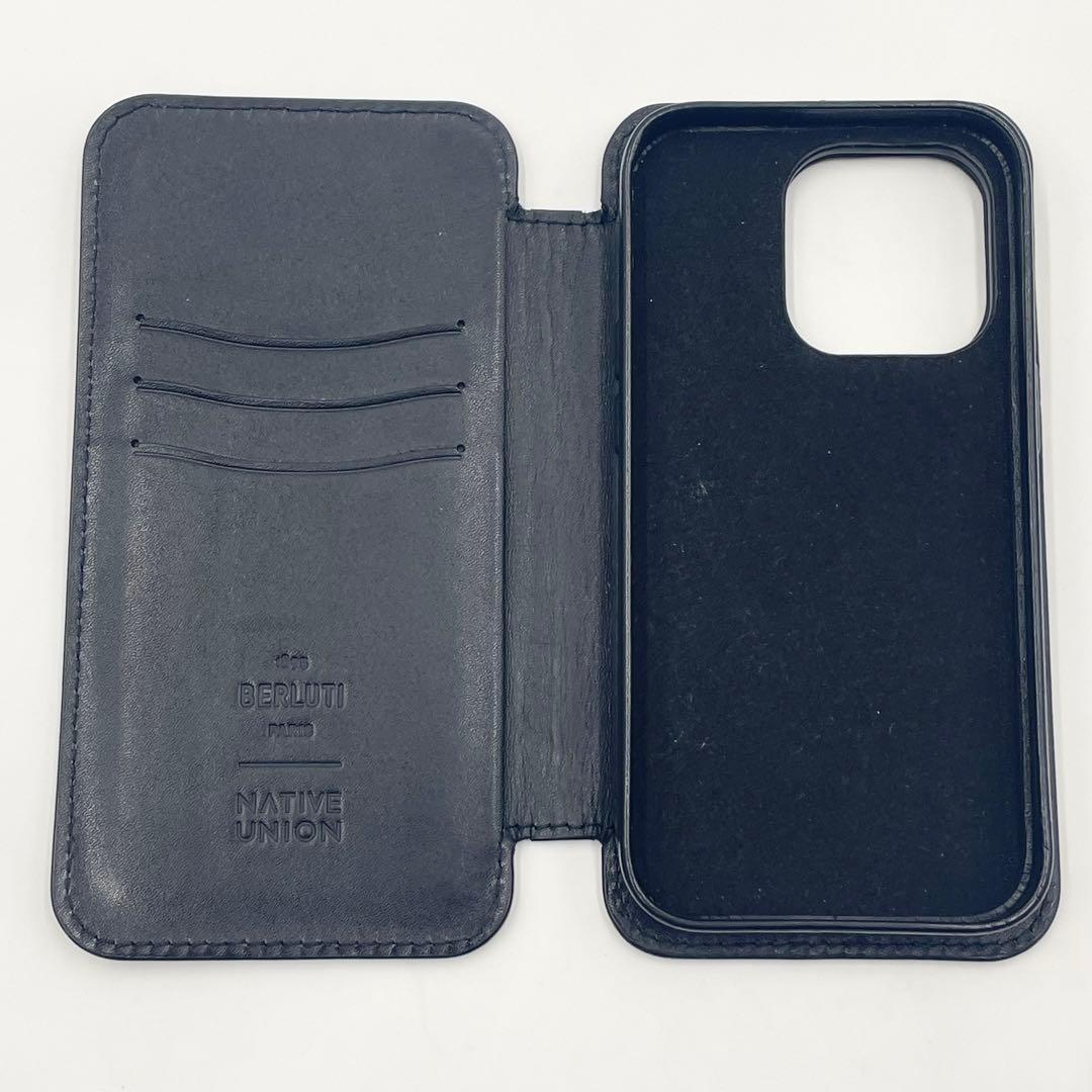 BERLUTIベルルッティ iPhone15 Pro カリグラフィ スマホケース