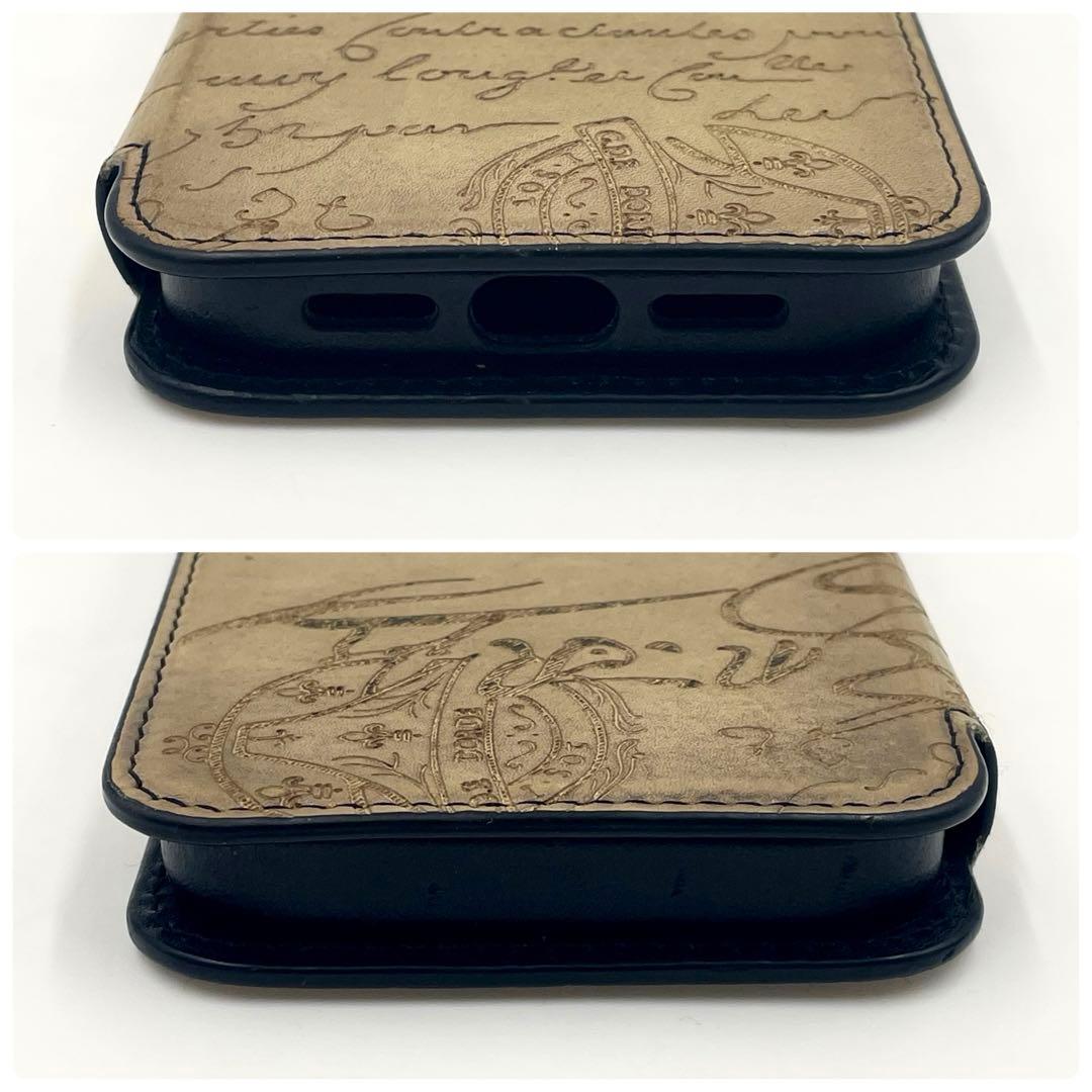 BERLUTIベルルッティ iPhone15 Pro カリグラフィ スマホケース