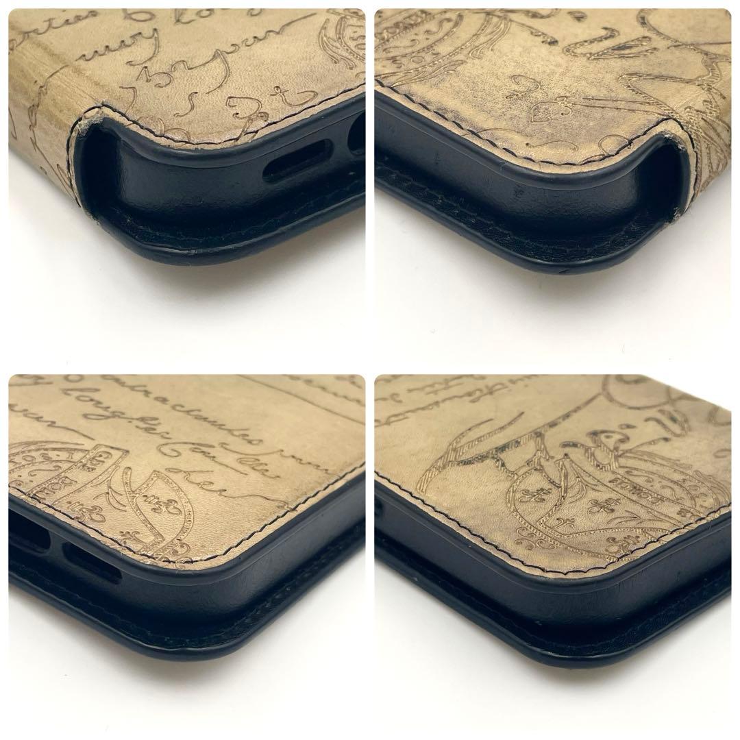 BERLUTIベルルッティ iPhone15 Pro カリグラフィ スマホケース