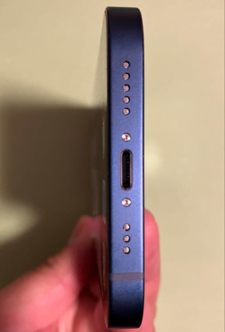 美品 iPhone 12 64G ブルー バッテリー 100% SIMフリー