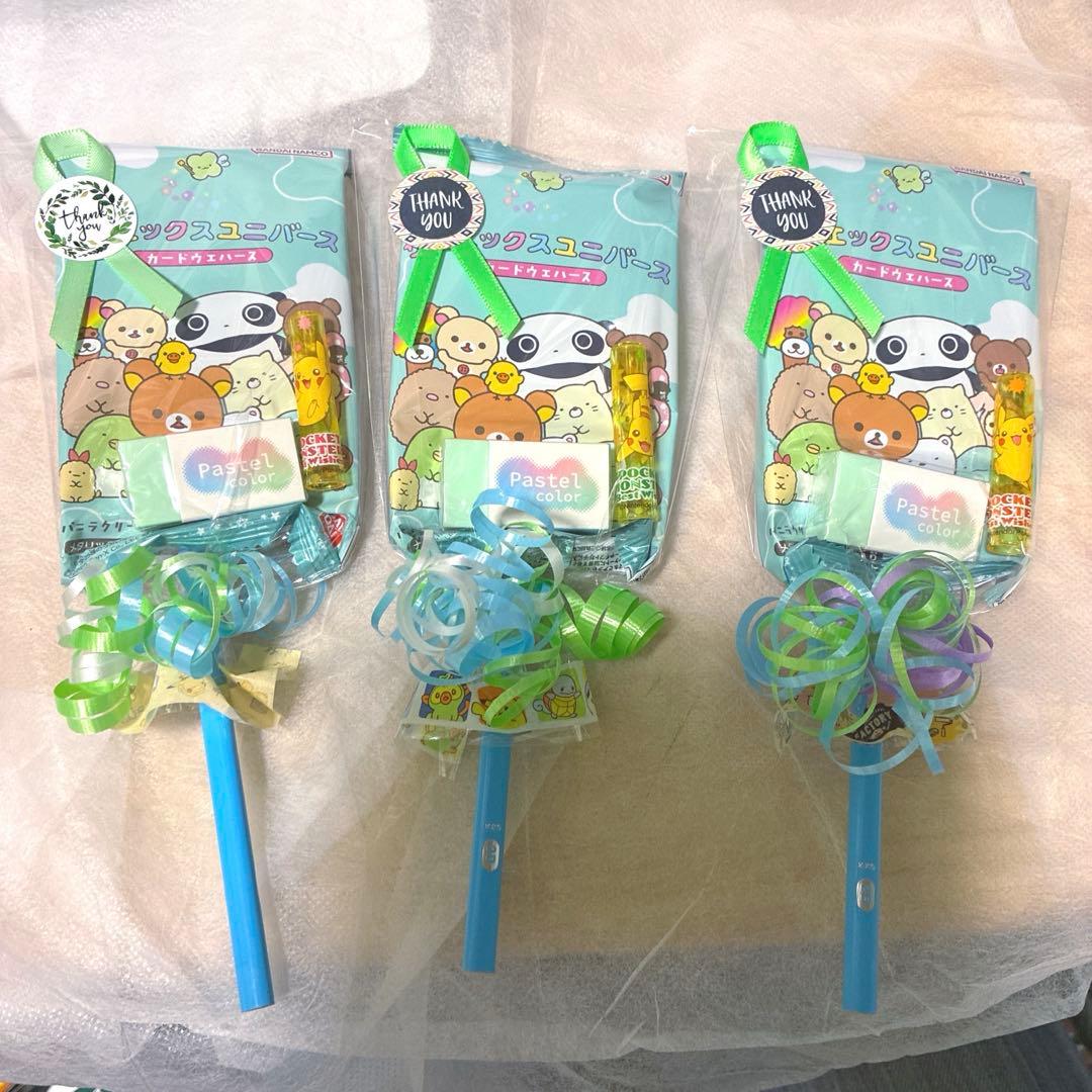鉛筆Aえんぴつプチギフト10個　ばら撒き　卒園　入学　入園　引越　転校　サンリオ