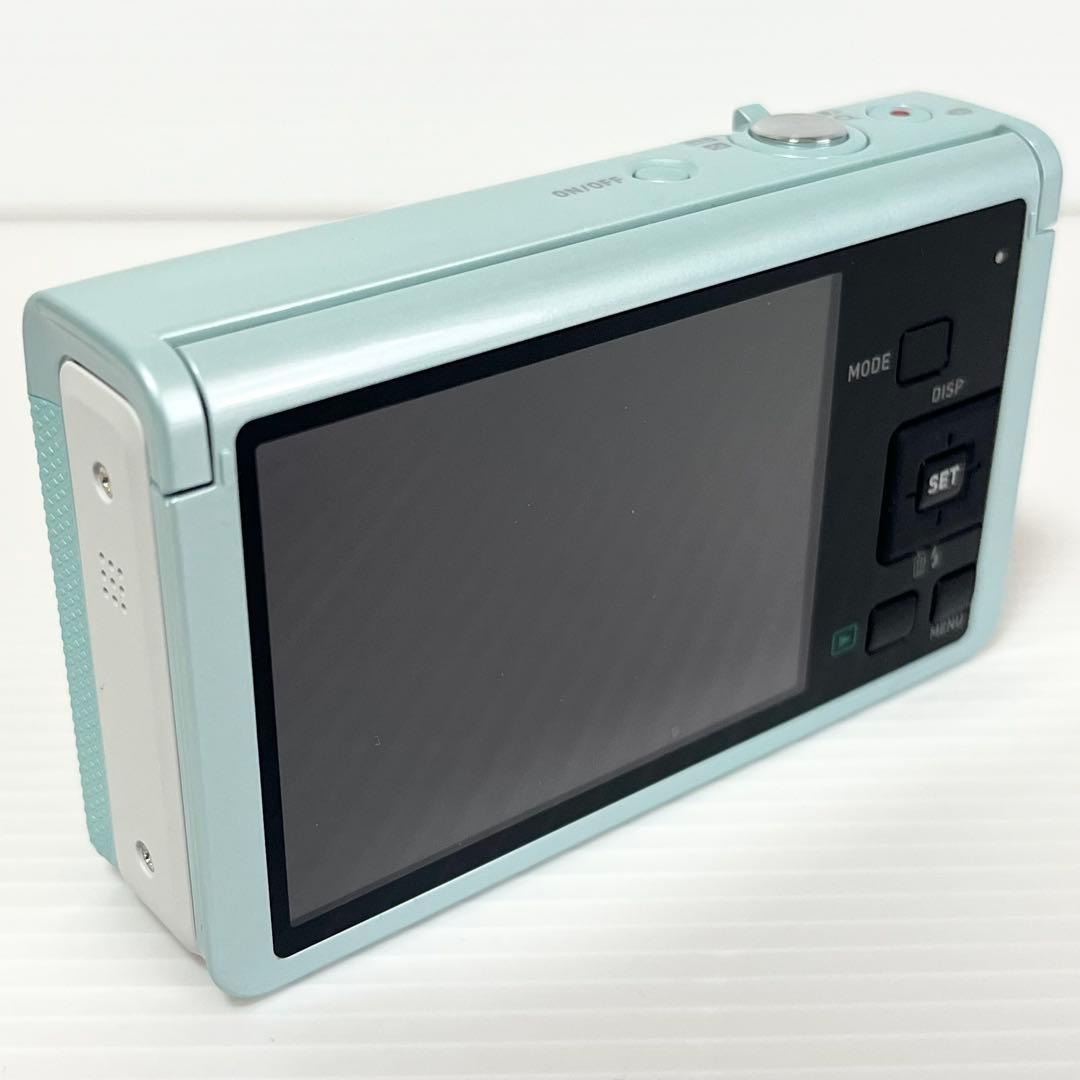 【極美品】カシオ EX-ZR60 グリーン CASIO コンパクトデジタルカメラ