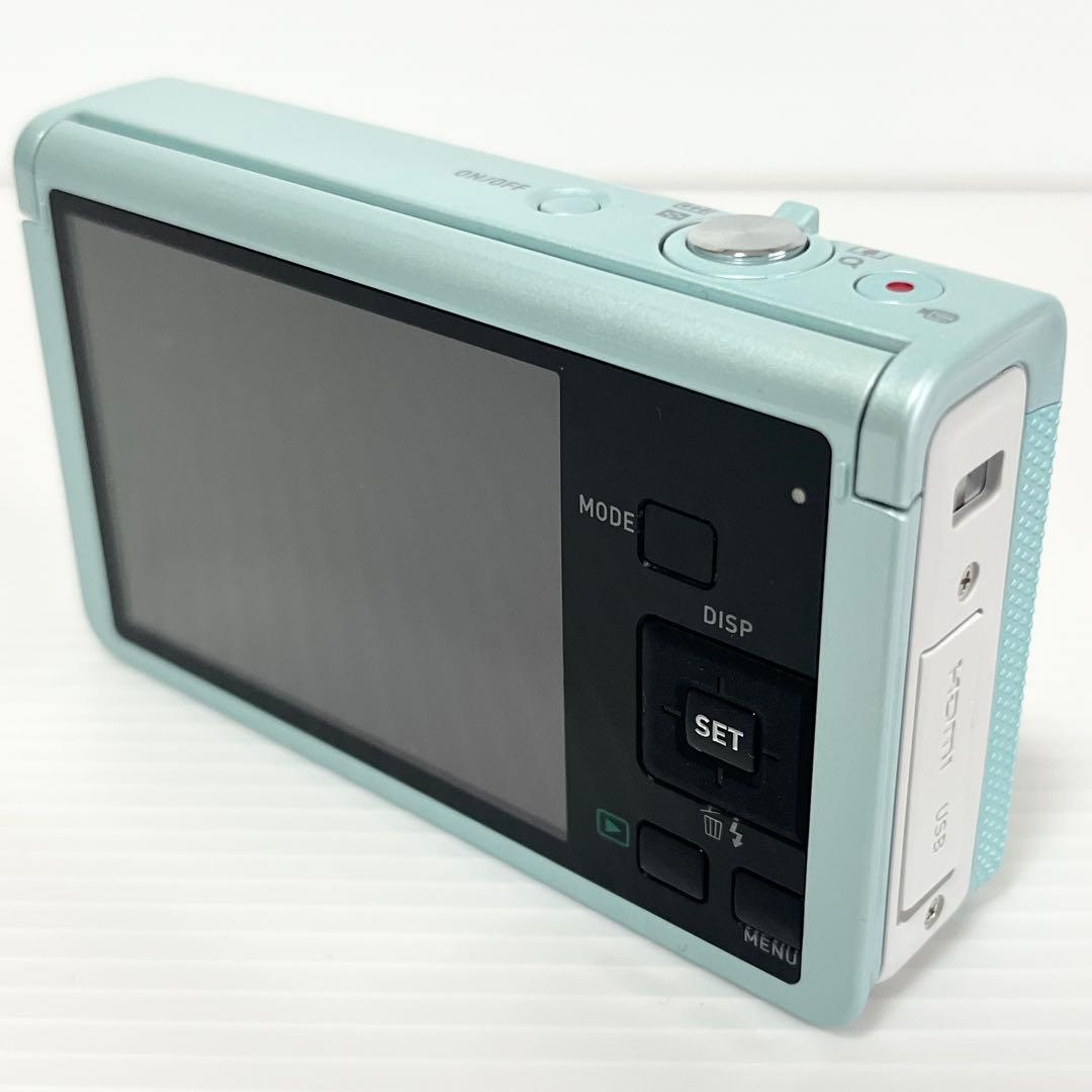 【極美品】カシオ EX-ZR60 グリーン CASIO コンパクトデジタルカメラ