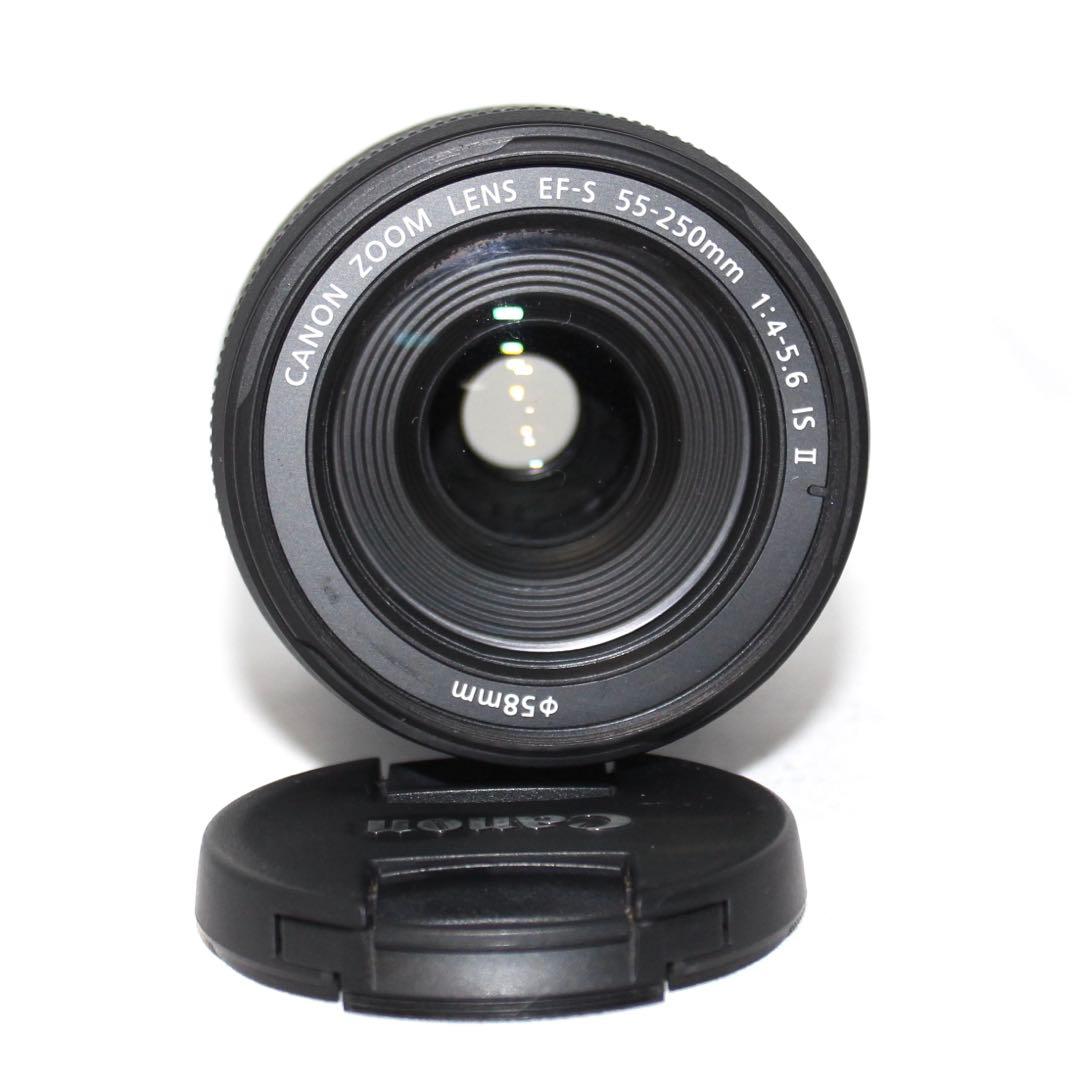 美品★Canon EF-S 55-250mm f4-5.6 IS Ⅱ★手ぶれ補正