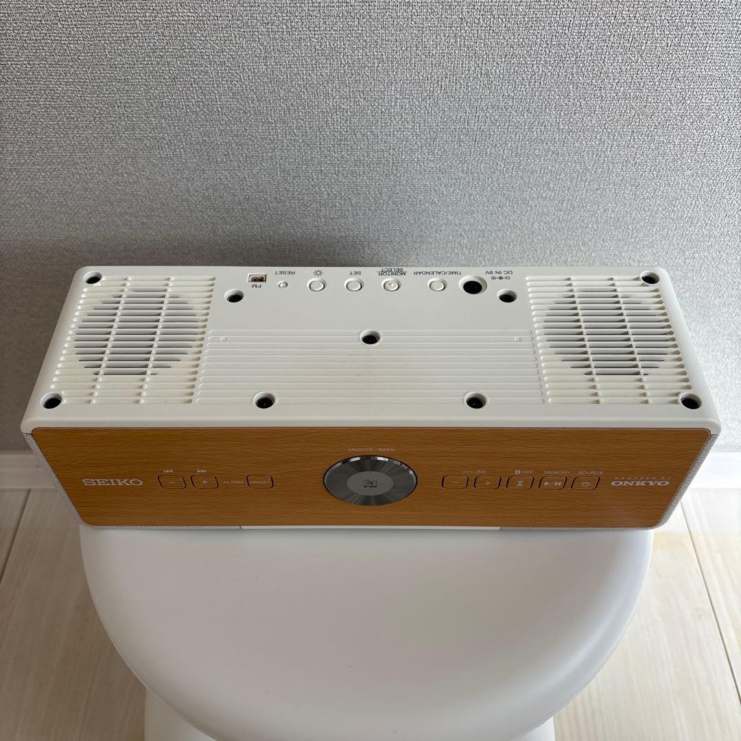 SEIKO × ONKYO マルチサウンドクロック SS501A スピーカー