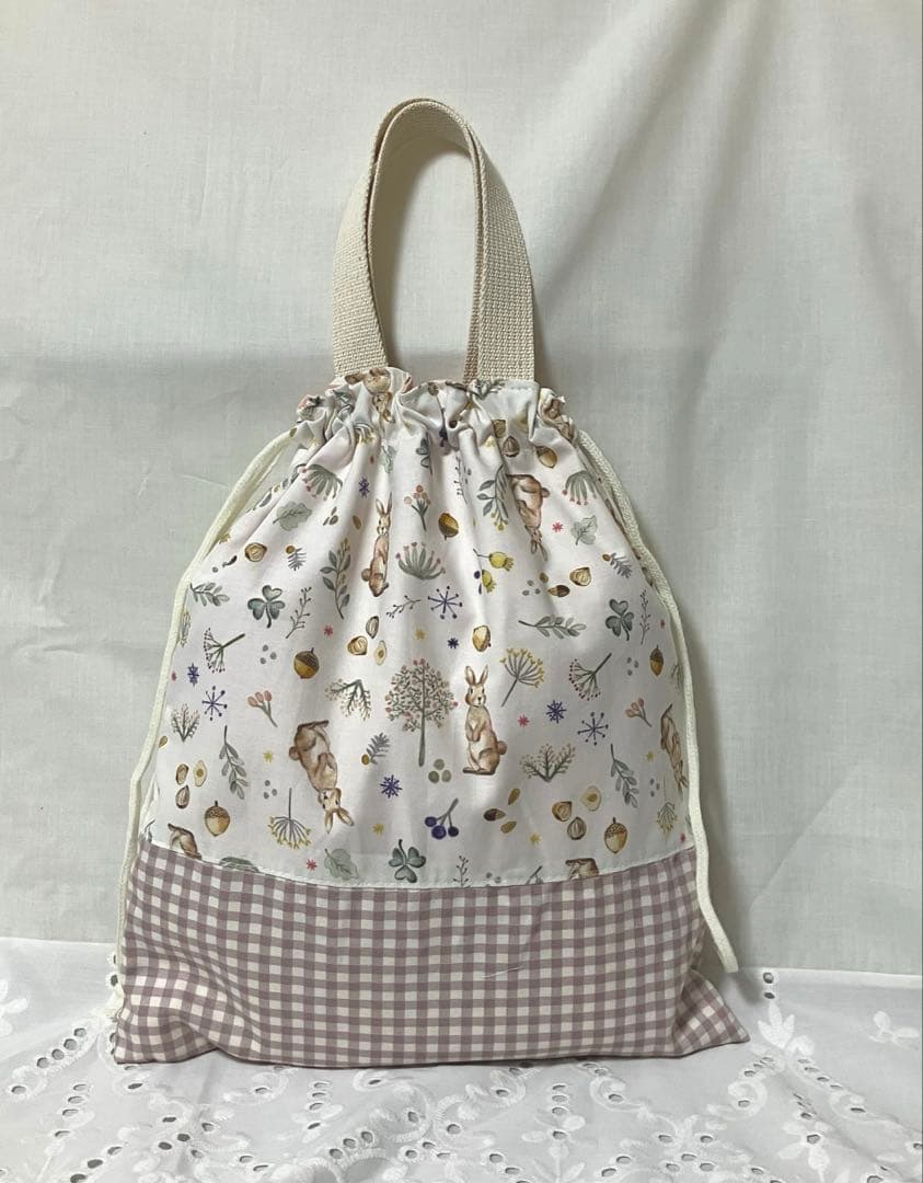 入園入学グッズ3点セット レッスンバックシューズケース体操着袋 ハンドメイド