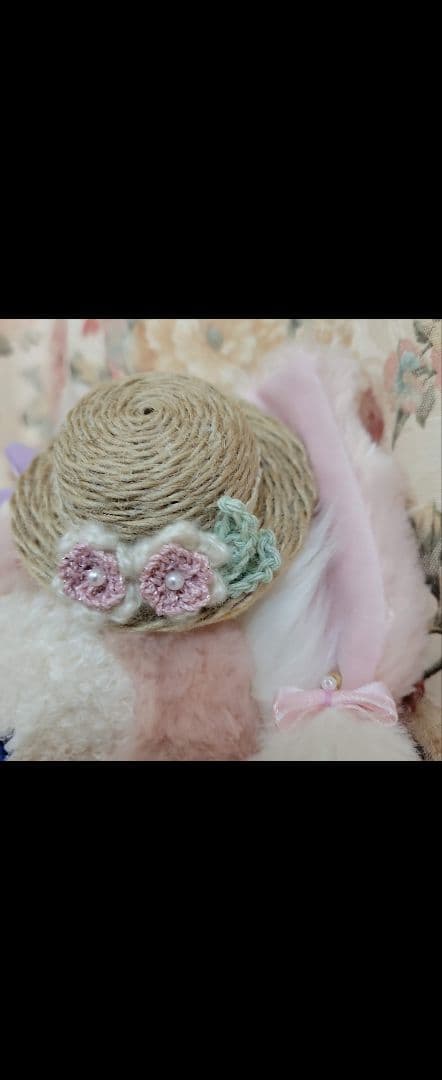 見本　ディズニーぬいぐるみ用　ケープ　バック　帽子