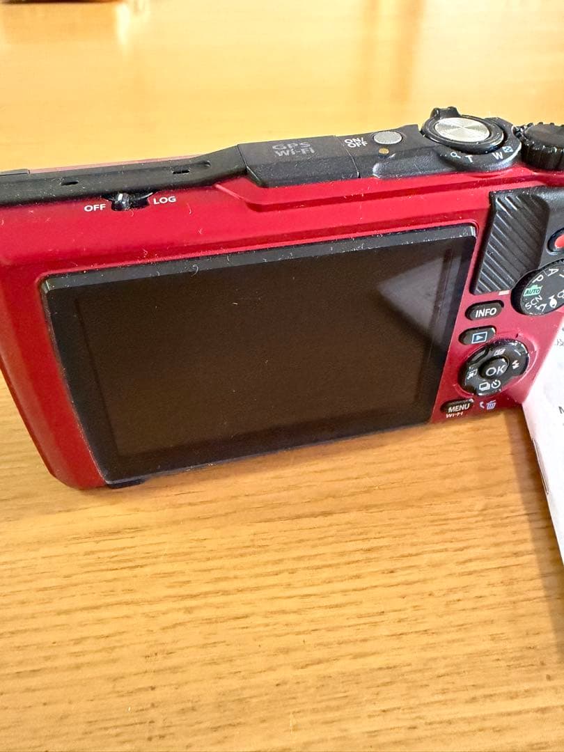 OM SYSTEM TG-7 デジタルカメラ レッド