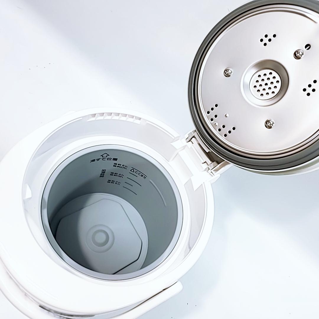 未使用☆象印 加湿器 スチーム式 2.2L ホワイト EE-RT35-WA