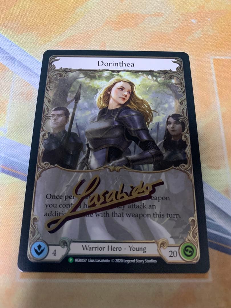 【FaB】Dorinthea + Dawnblade『Cold Foilセット』