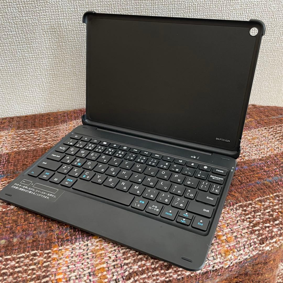 Fire HD 10 ブラック 第11世代(2021) ワイヤレスキーボード付き