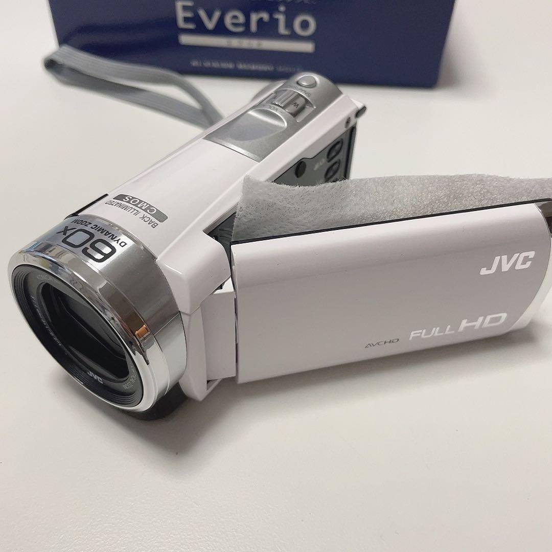 JVC Everio GZ-HM155 ビデオカメラ 〈ホワイト〉