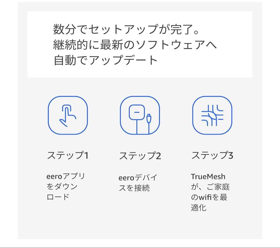 【新品・未開封】AmazoneeroMax 7 Wi-Fi 7 メッシュルーター