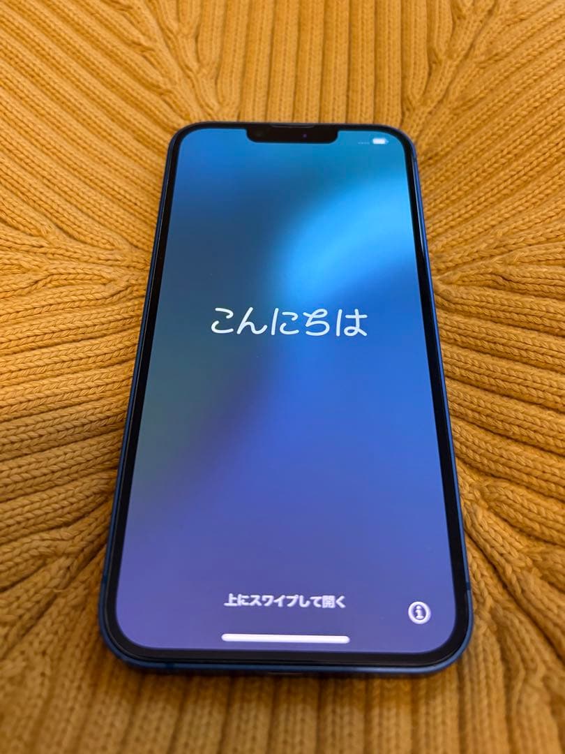 iPhone13　256GB　本体　ブルー