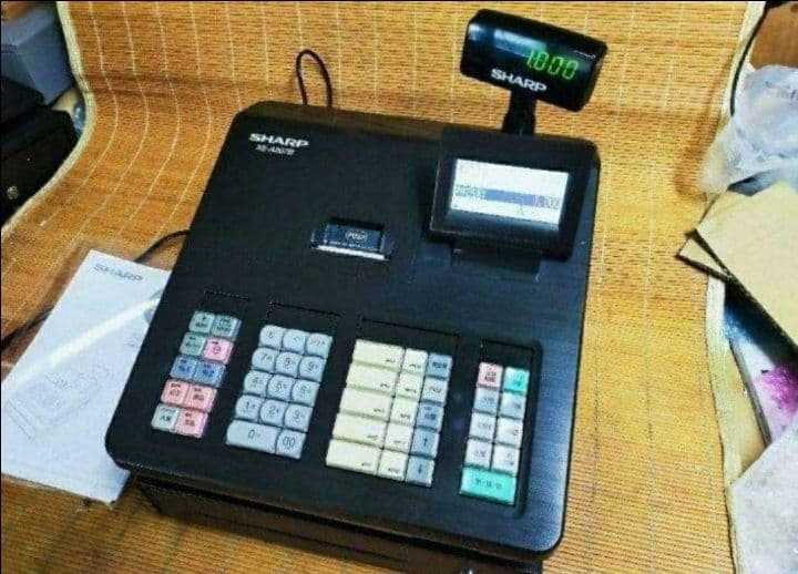 シャープレジスター　XE-A207B-BPC連携売上管理設定無料　241007