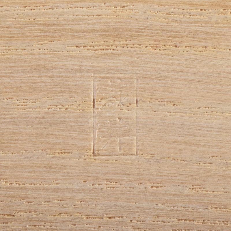 茶道具　指物師　三代萩井好斎造　桐丸香合　みおつくし　共箱　V　7032