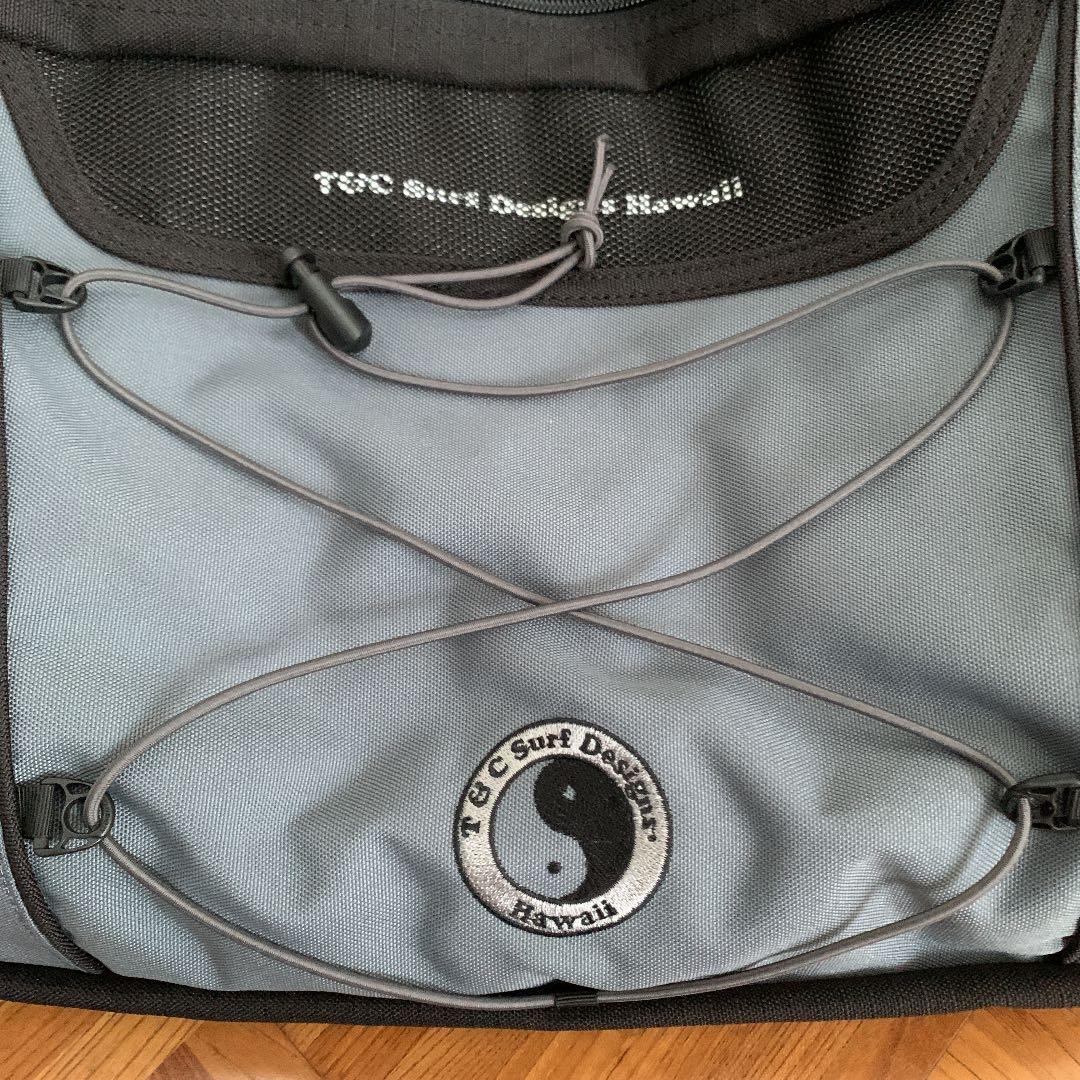 T&C サーフ　デザイン　ボストンバック　バッグ　手提げ　肩掛け　キャリーバッグ