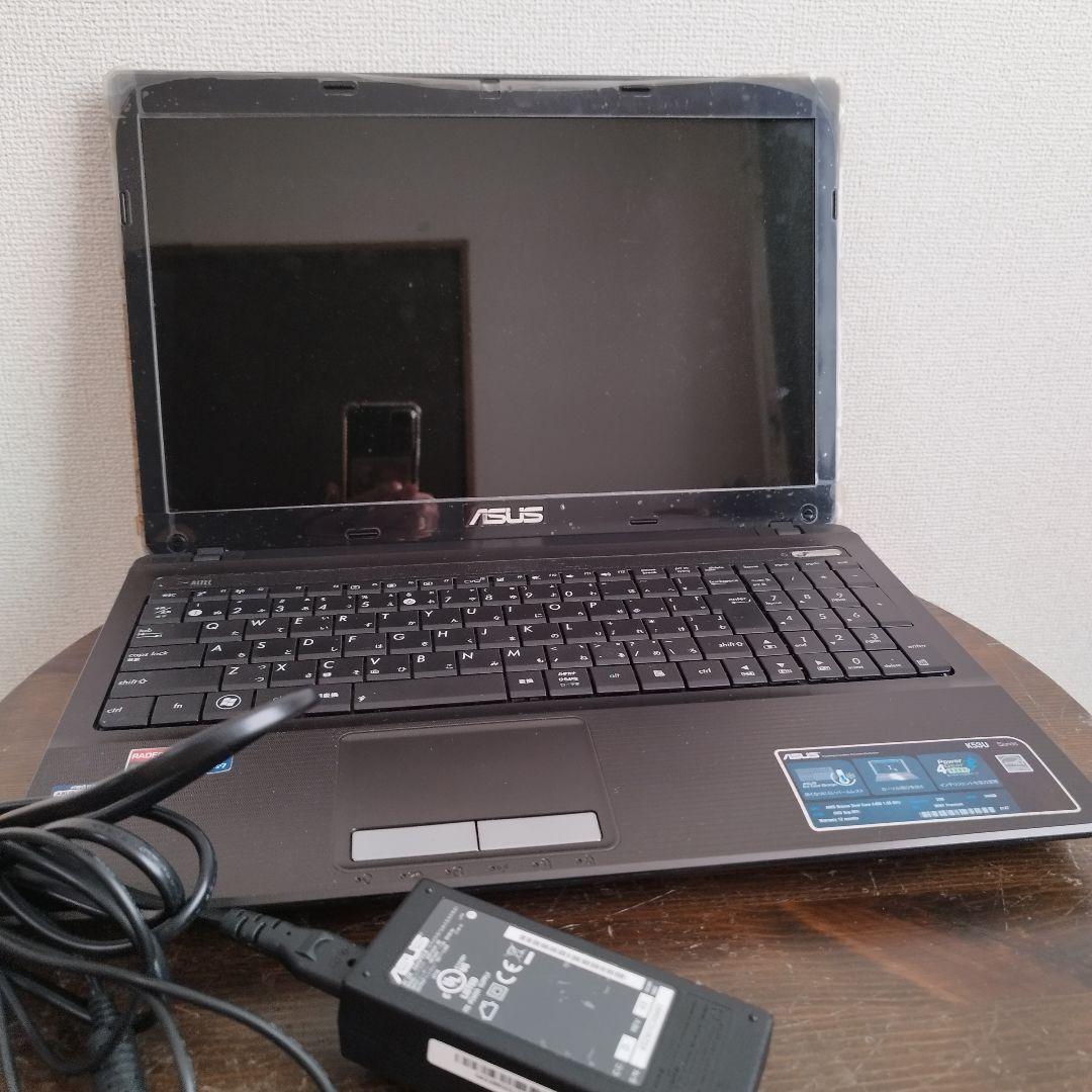 ASUS K53U ノートPC Windows 初期化済 15.6インチ