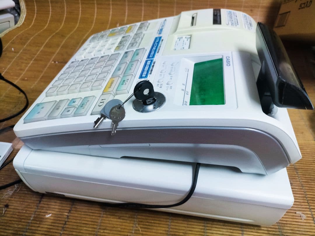 カシオレジスター　TE-2600　フル設定無料25部門　016650