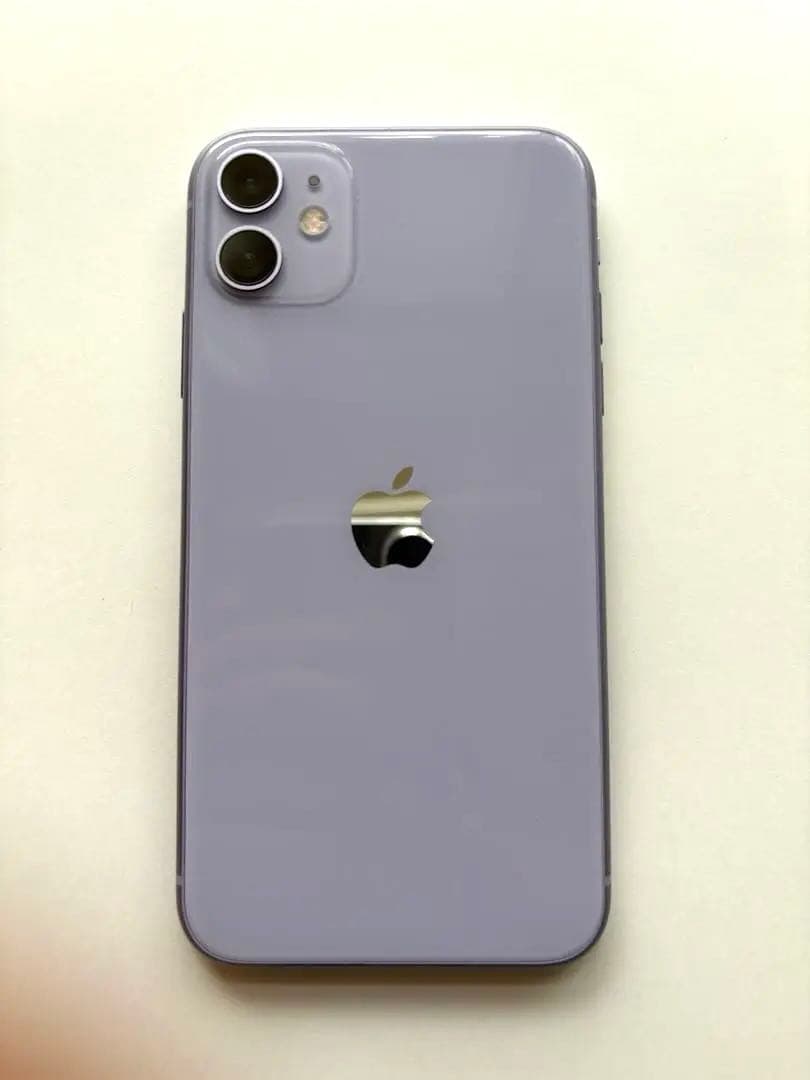 美品　Apple iPhone 11 ラベンダー 本体