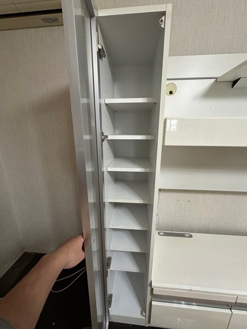 元値400000円 ホワイトテレビボード　収納付き