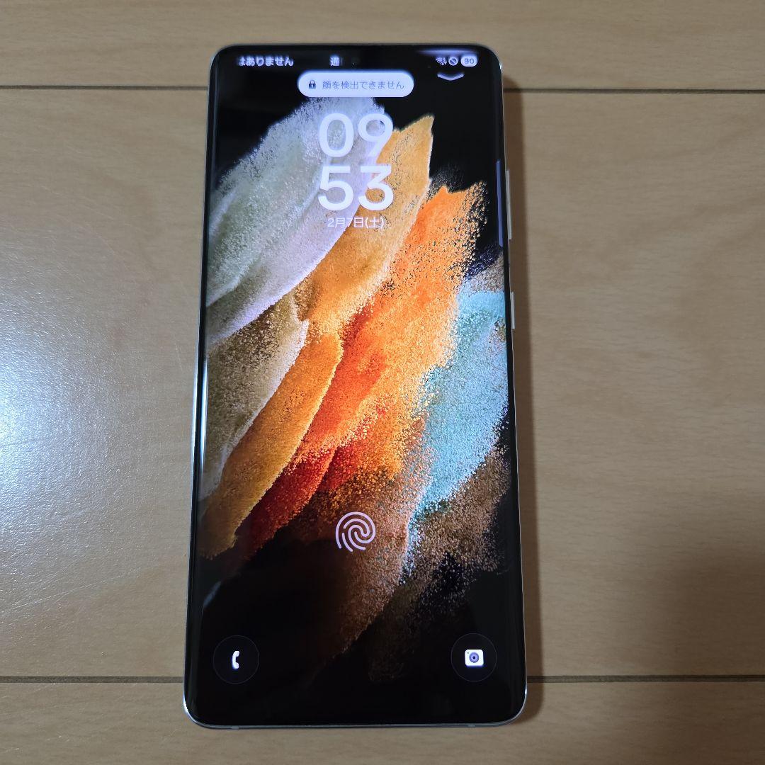 【美品】Galaxy S21 Ultra ドコモSIM解除