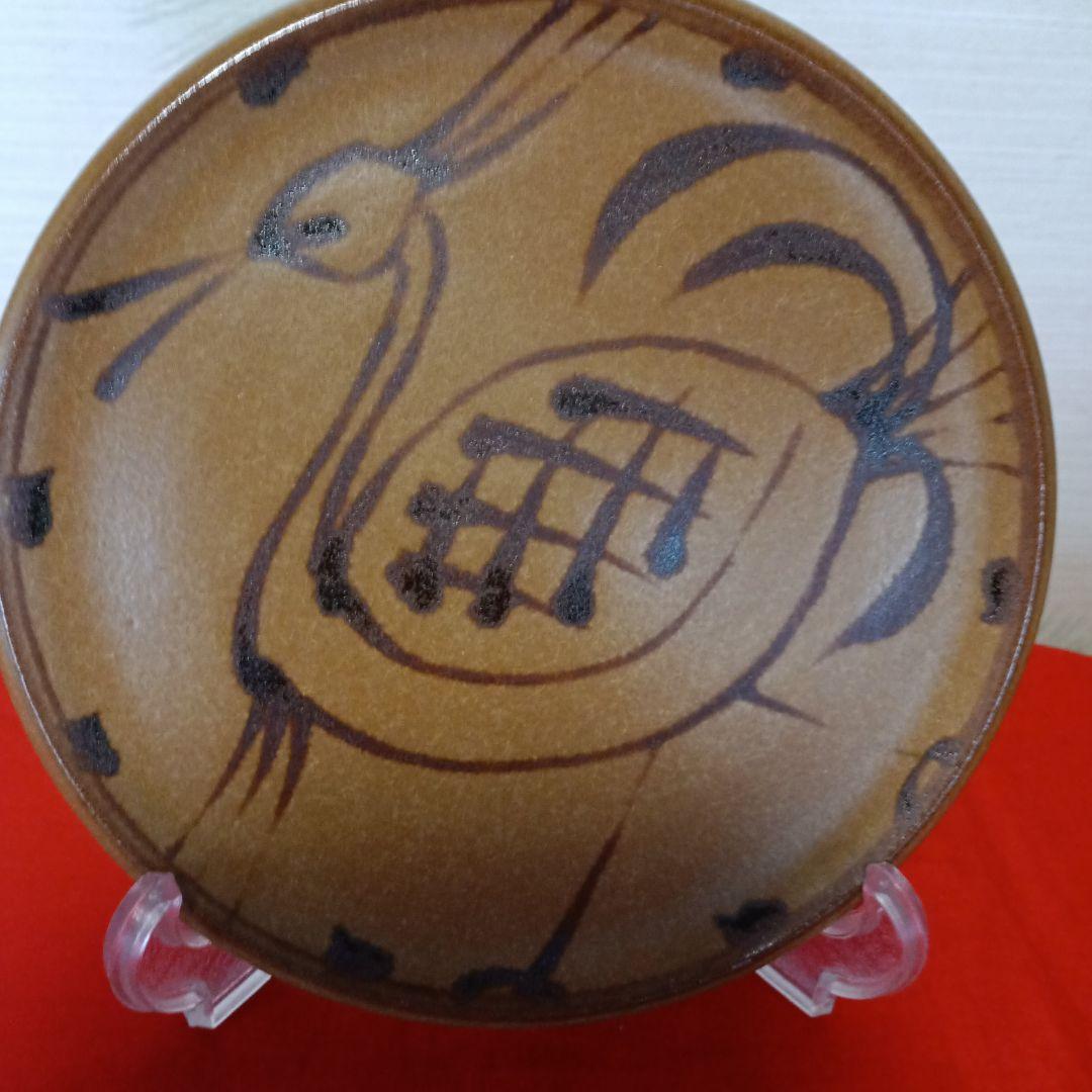 楠部彌弌　瑞鳥絵皿　飾り皿　工芸品　アンティークコレクション