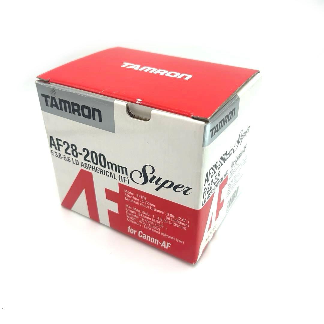 TAMRON AF28-200mm ズームレンズ Canon AF