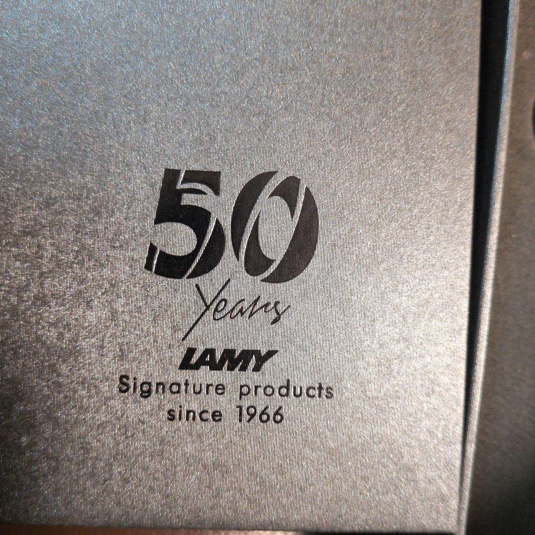LAMY Lx(ルクス)万年筆　パラジウム　純正アルミケース付