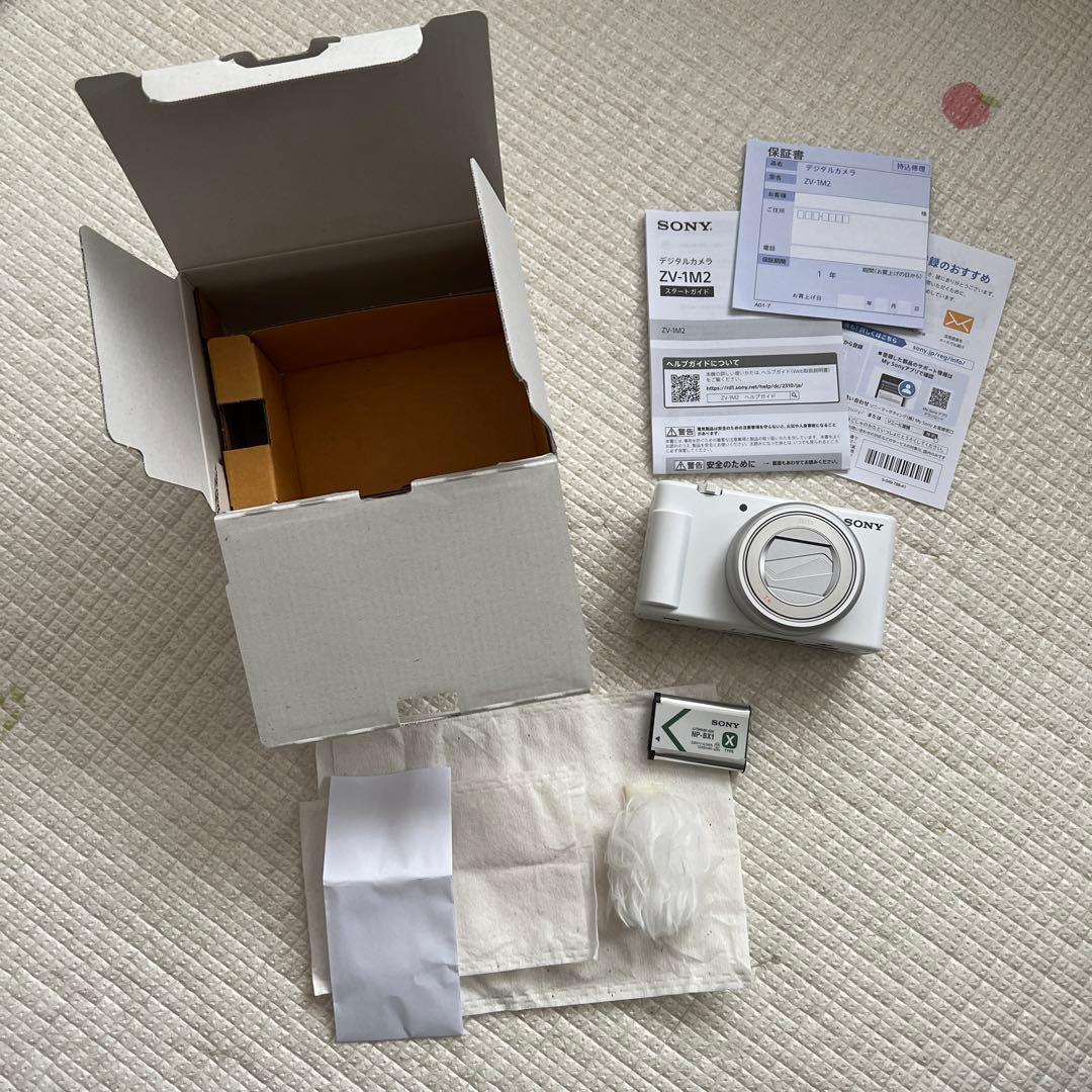 【美品セット】SONY VLOGCAM ZV-1M2 + GP-VPT2BT