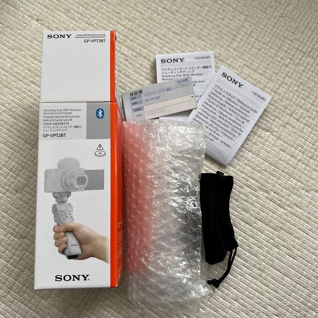 【美品セット】SONY VLOGCAM ZV-1M2 + GP-VPT2BT